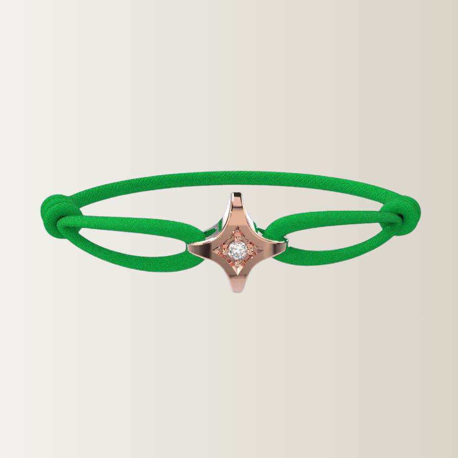 Star diamond bracelet