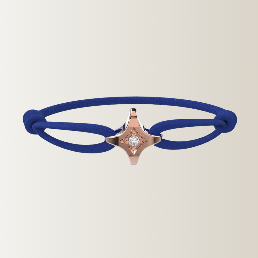Star diamond bracelet