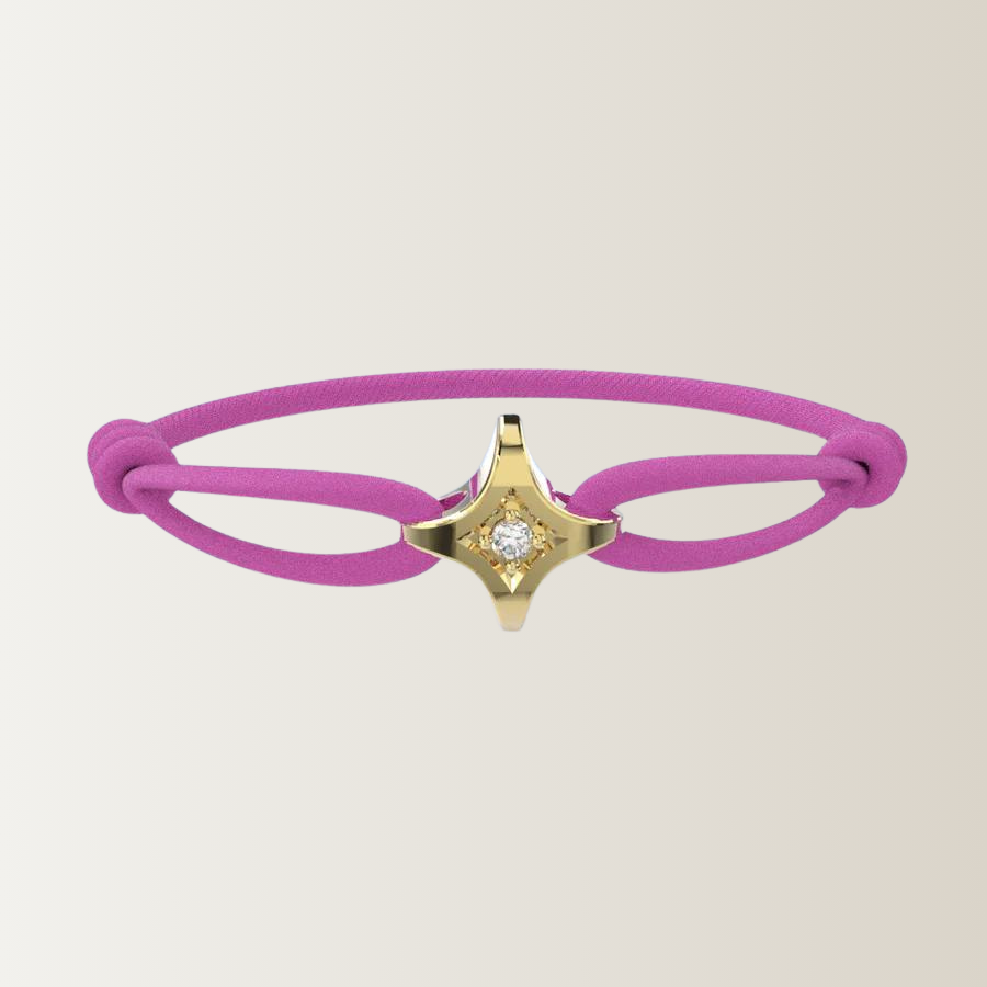 Star diamond bracelet