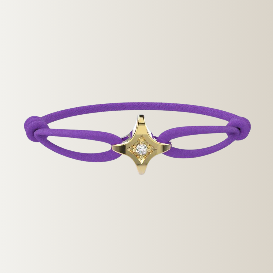Star diamond bracelet