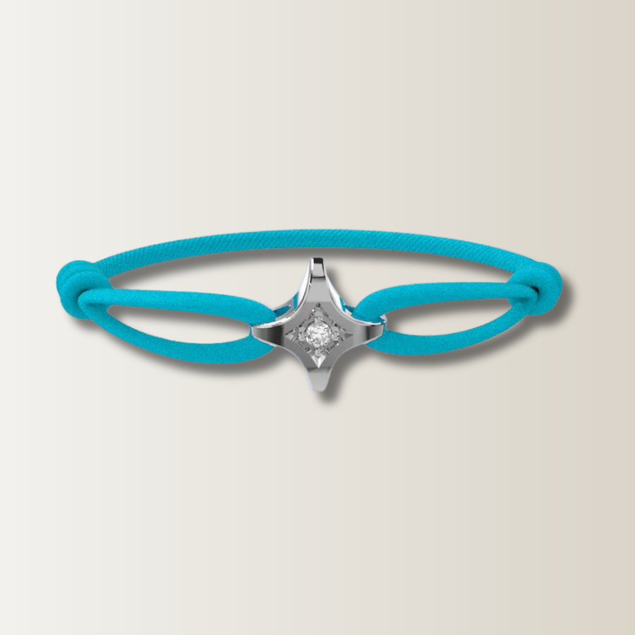 Star diamond bracelet