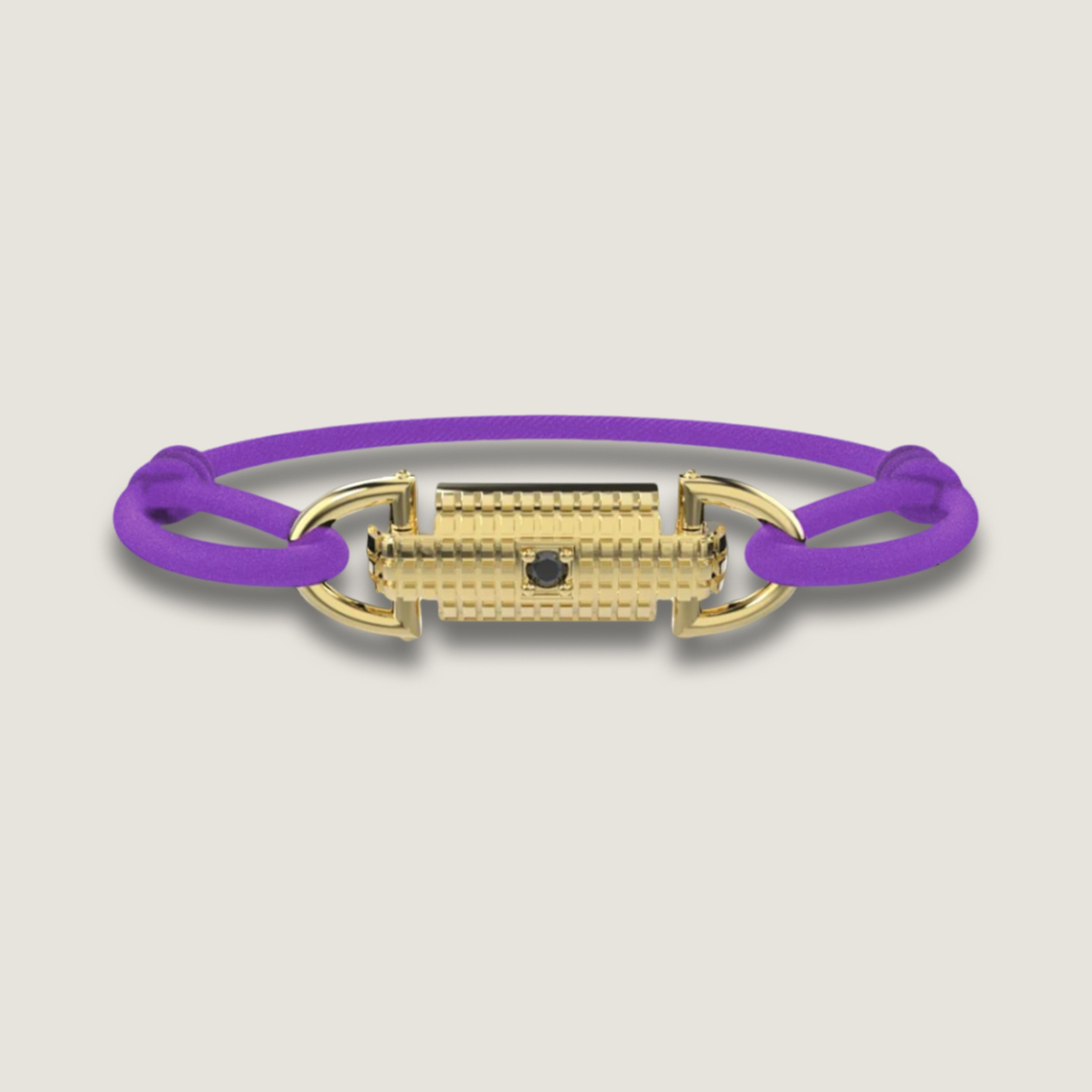 Apollo black diamond bracelet