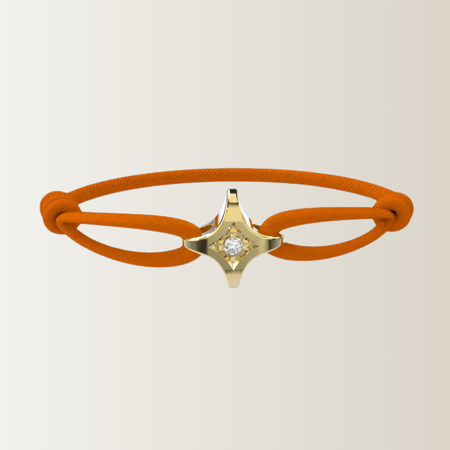 Star diamond bracelet