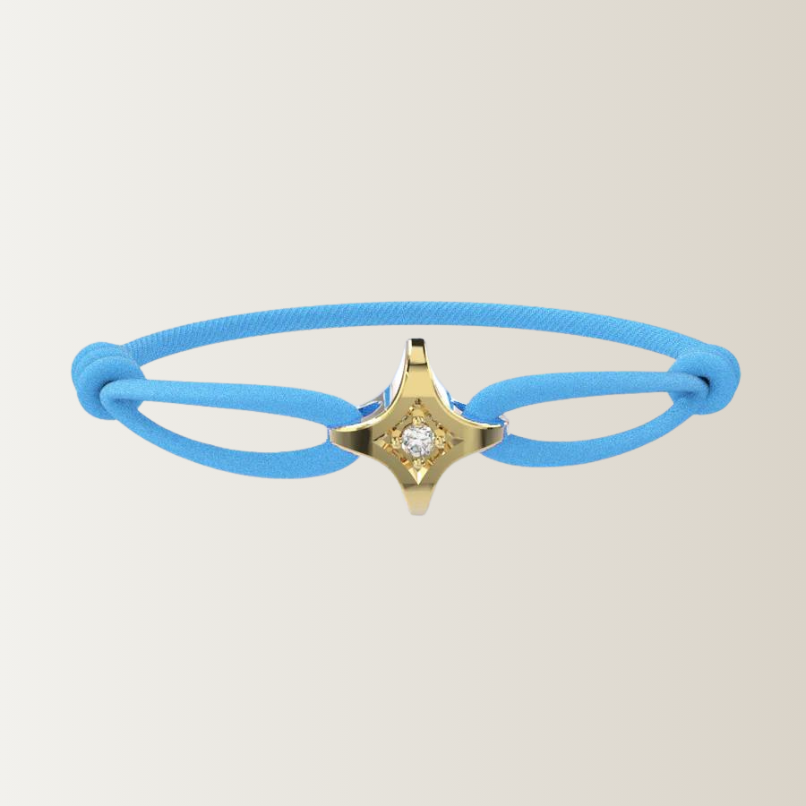 Star diamond bracelet