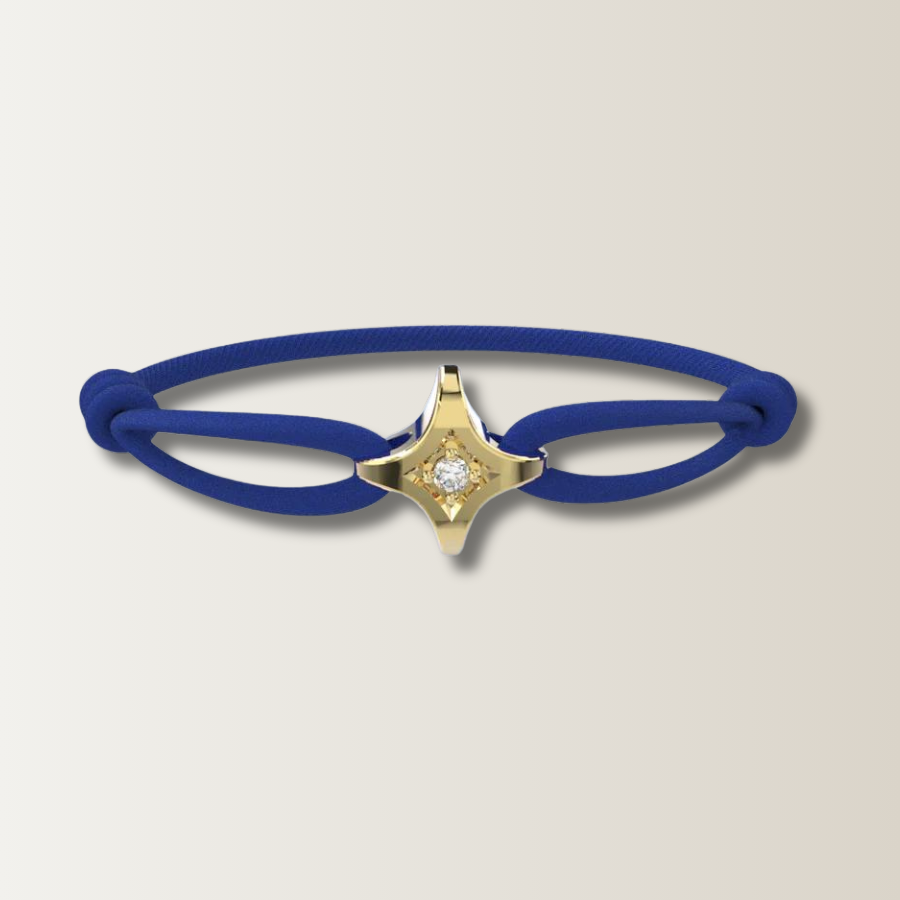 Star diamond bracelet