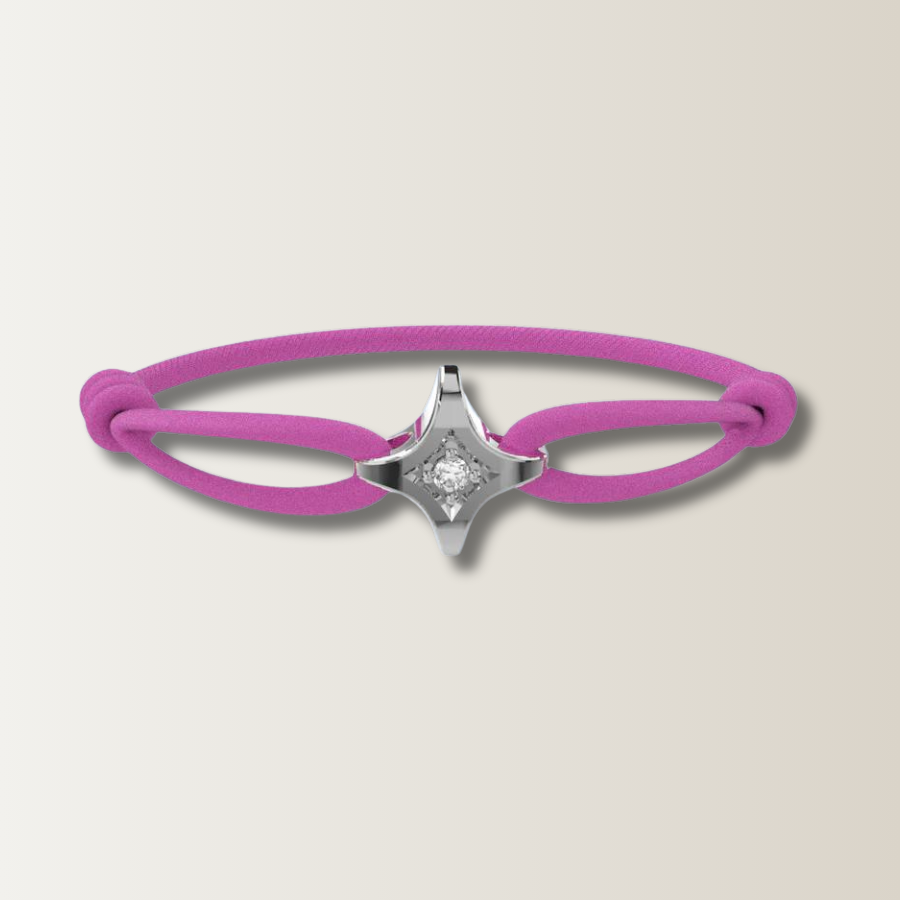 Star diamond bracelet