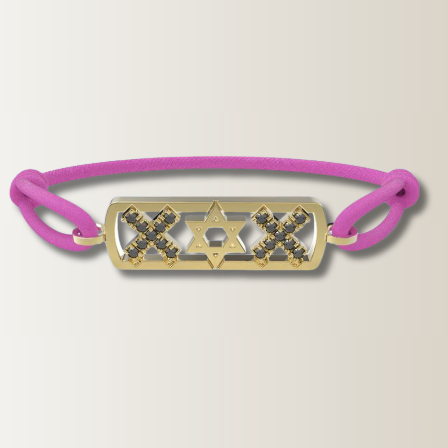 Pulsera David diamante negro de Ámsterdam