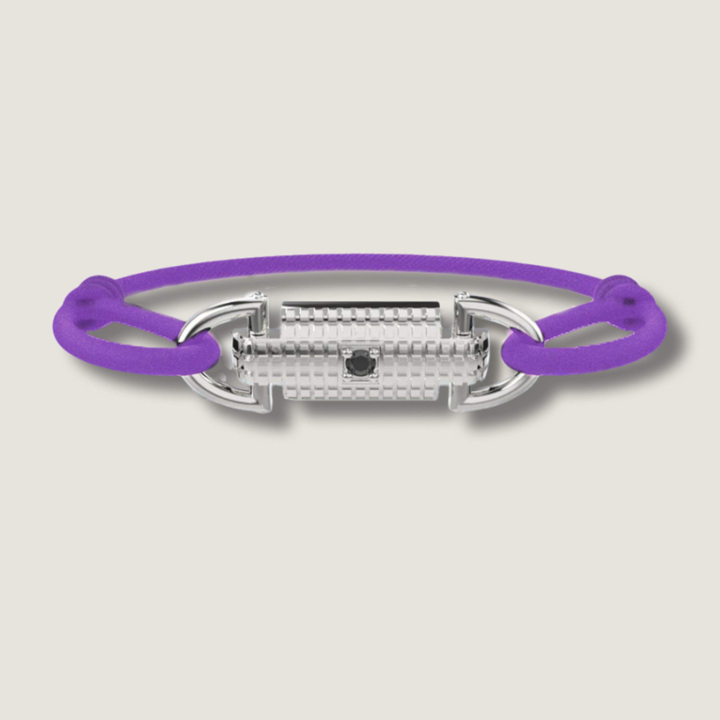Apollo black diamond bracelet