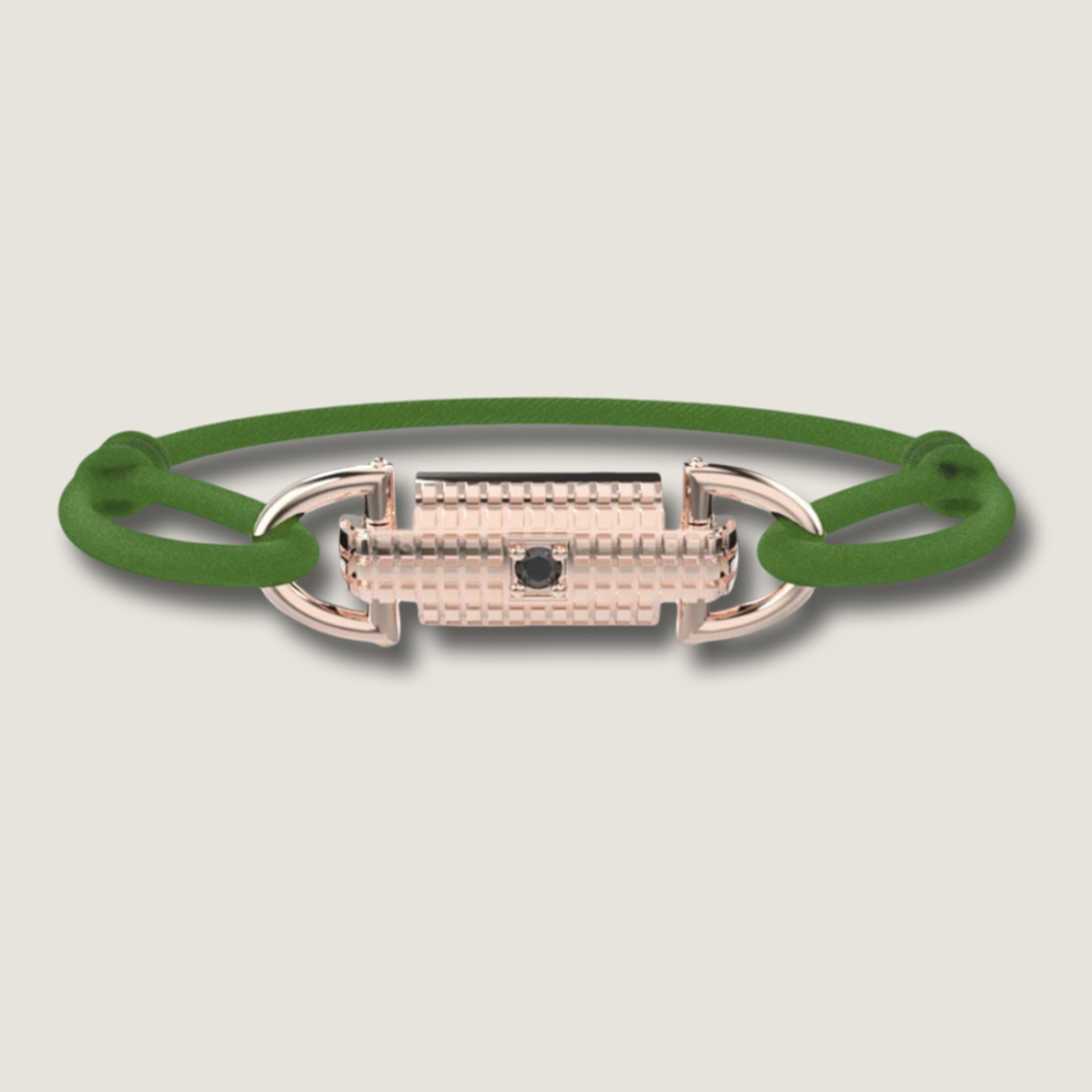 Apollo black diamond bracelet