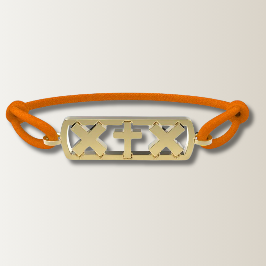 Amsterdam cross bracelet