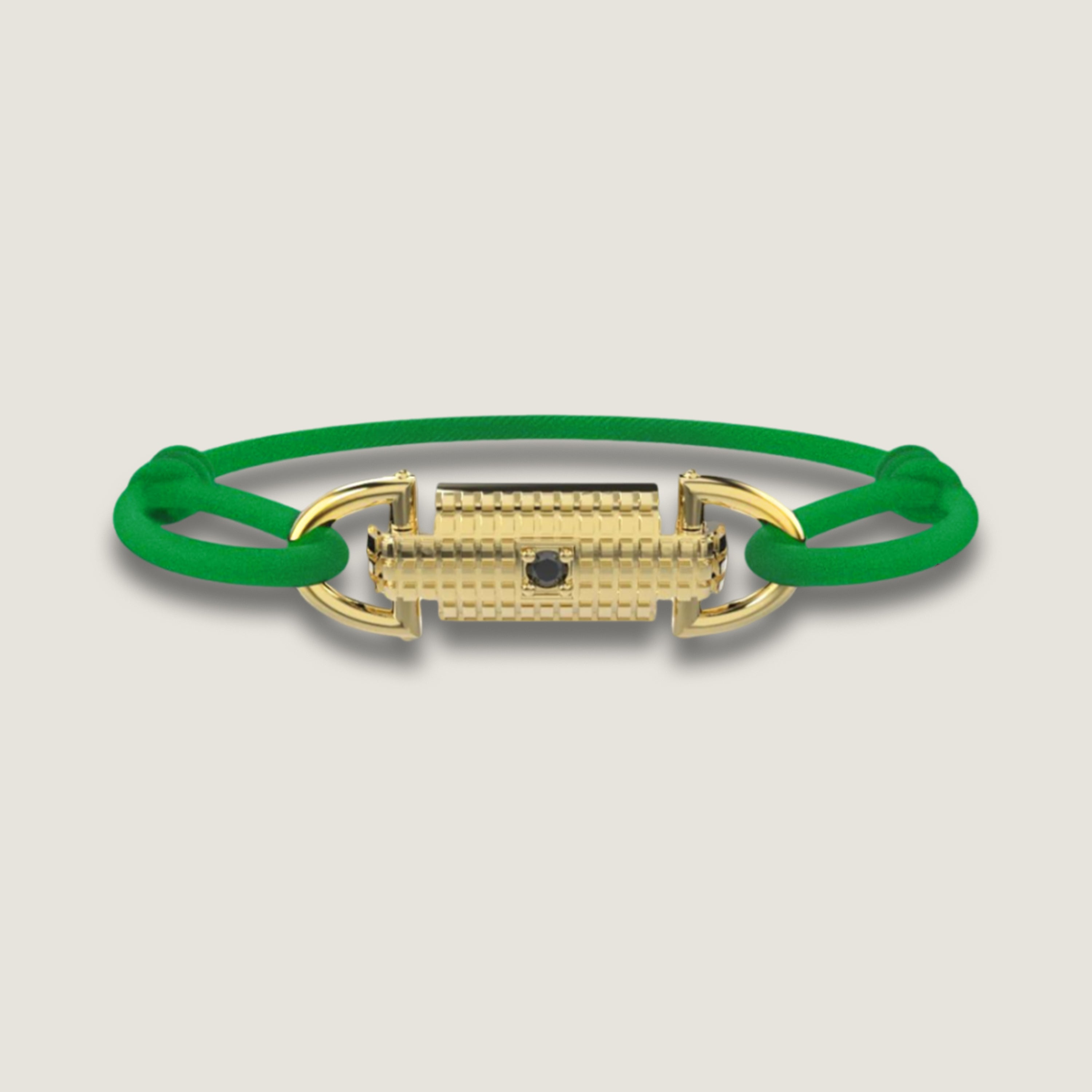 Apollo black diamond bracelet