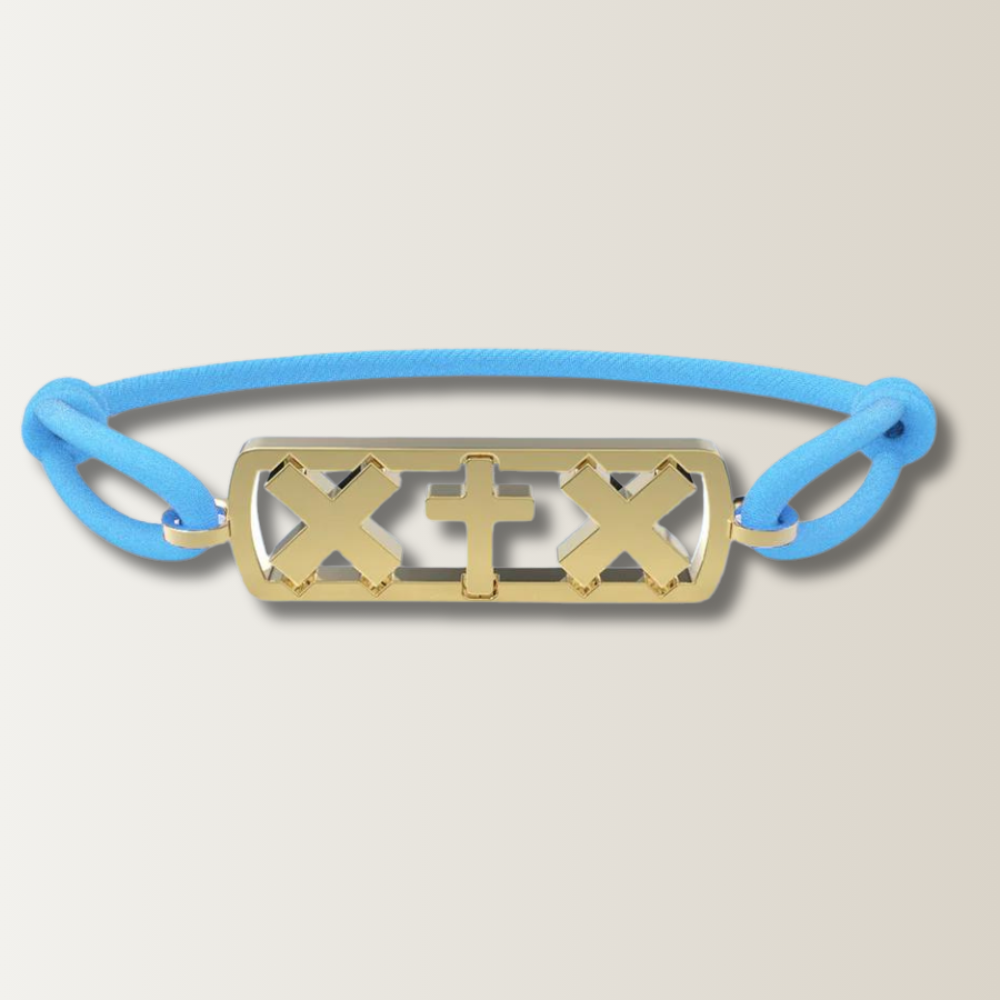 Amsterdam cross bracelet