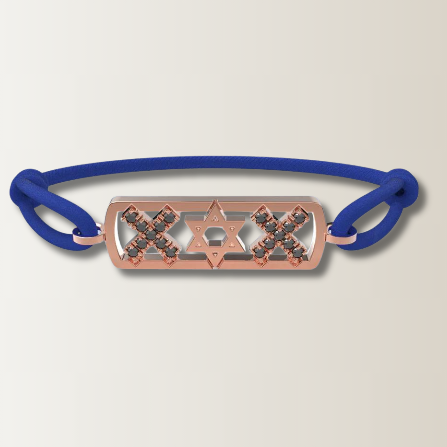 Pulsera David diamante negro de Ámsterdam