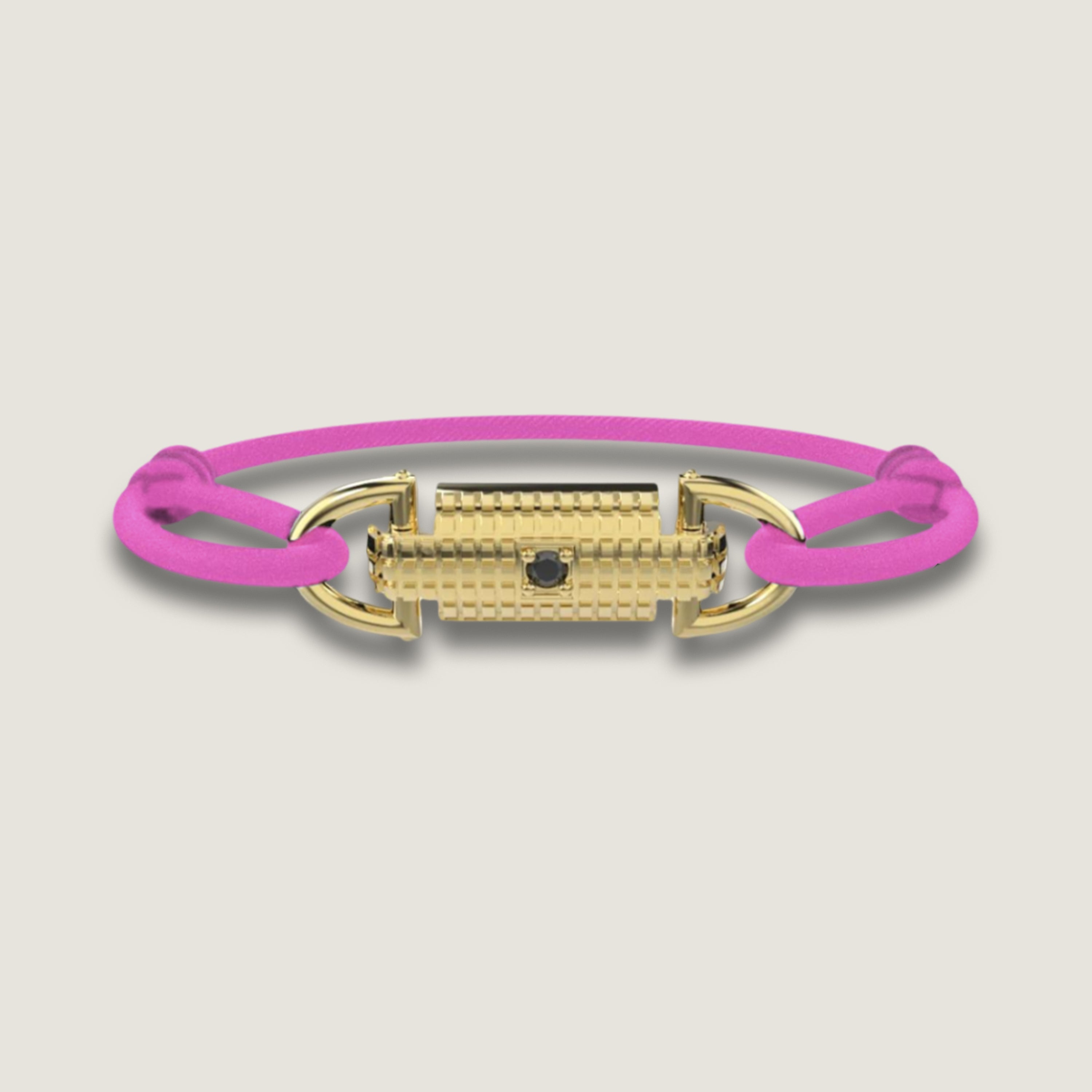 Apollo black diamond bracelet
