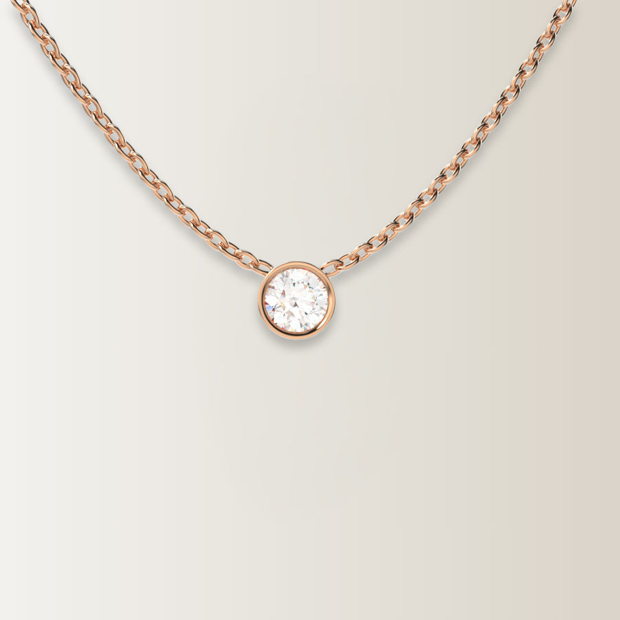Necklace diamond large