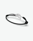 schildpad armband | Zilver