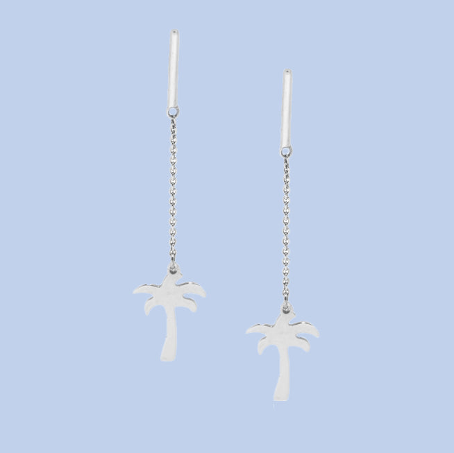 Palm tree earring
