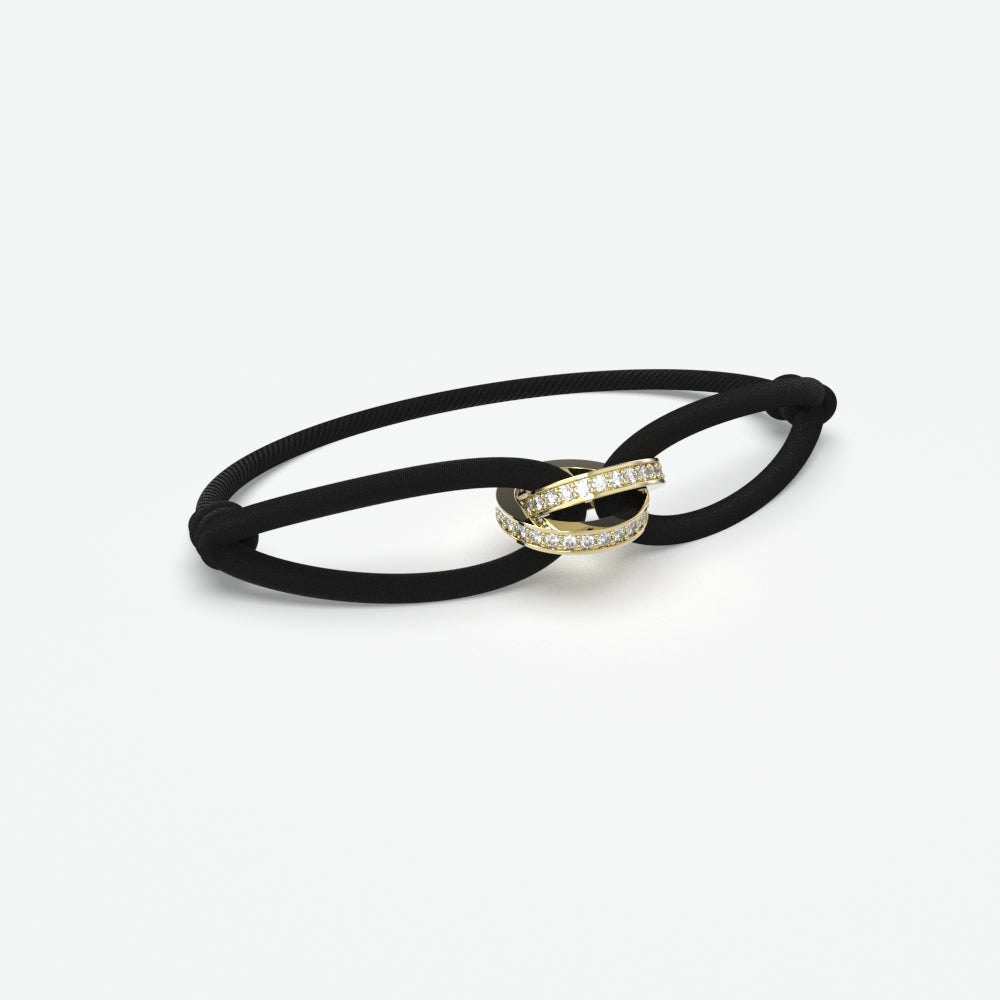 cirkels diamant armband