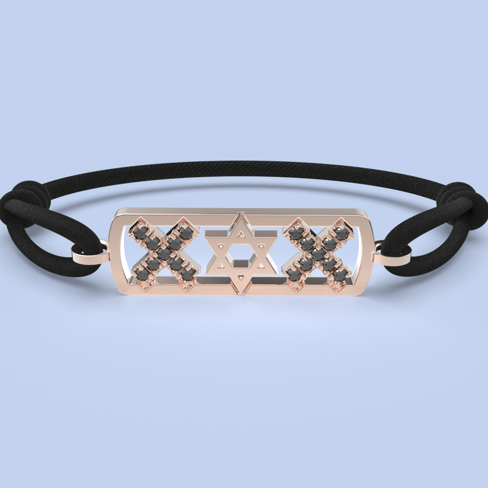 Pulsera David diamante negro de Ámsterdam