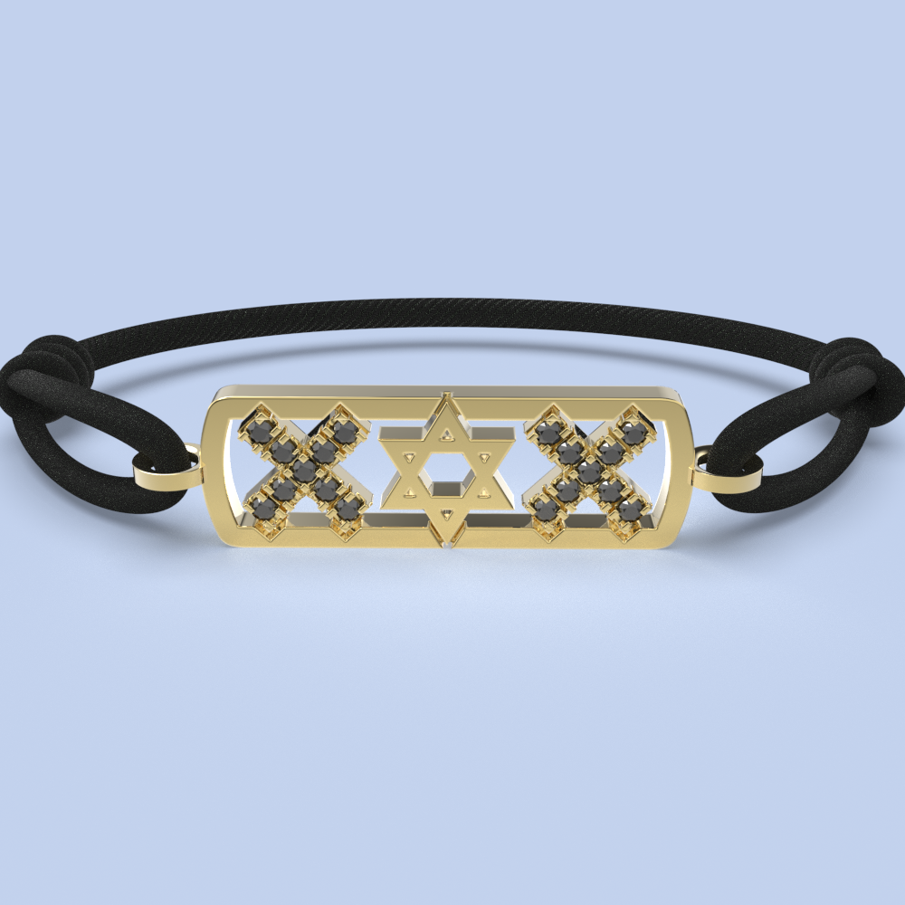 Pulsera David diamante negro de Ámsterdam