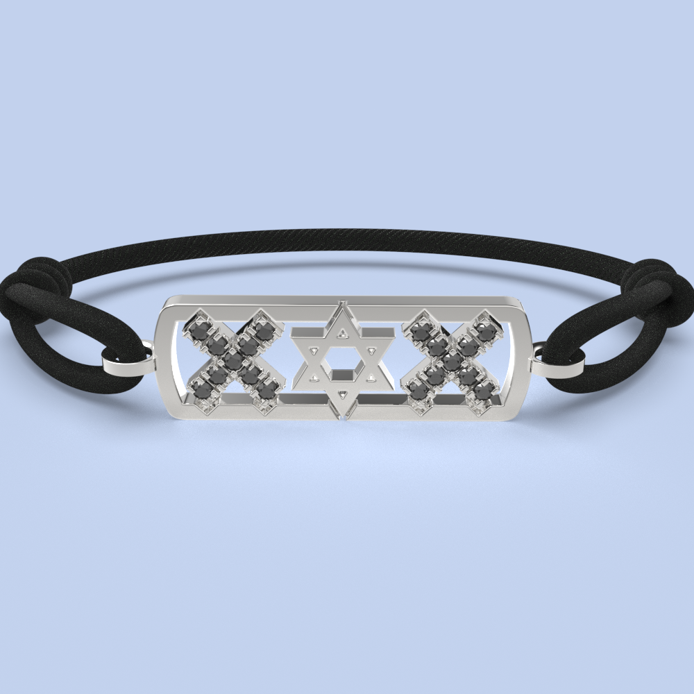 Pulsera David diamante negro de Ámsterdam