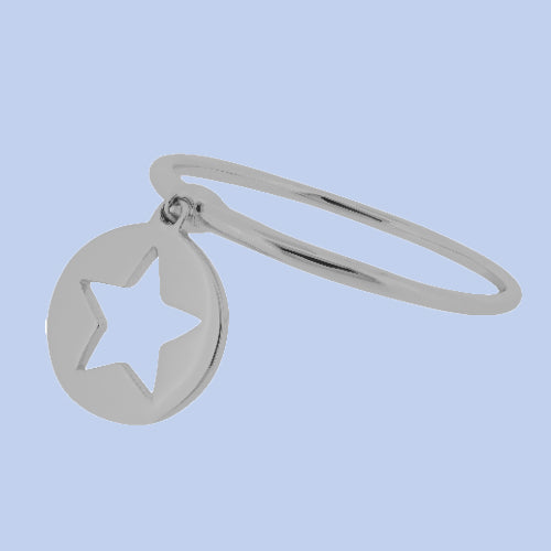 Charm star ring