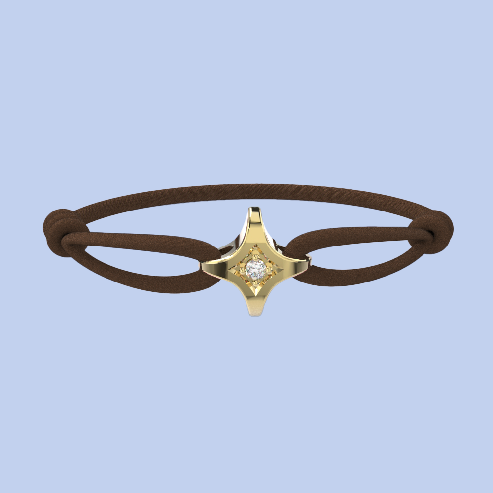 Star diamond bracelet