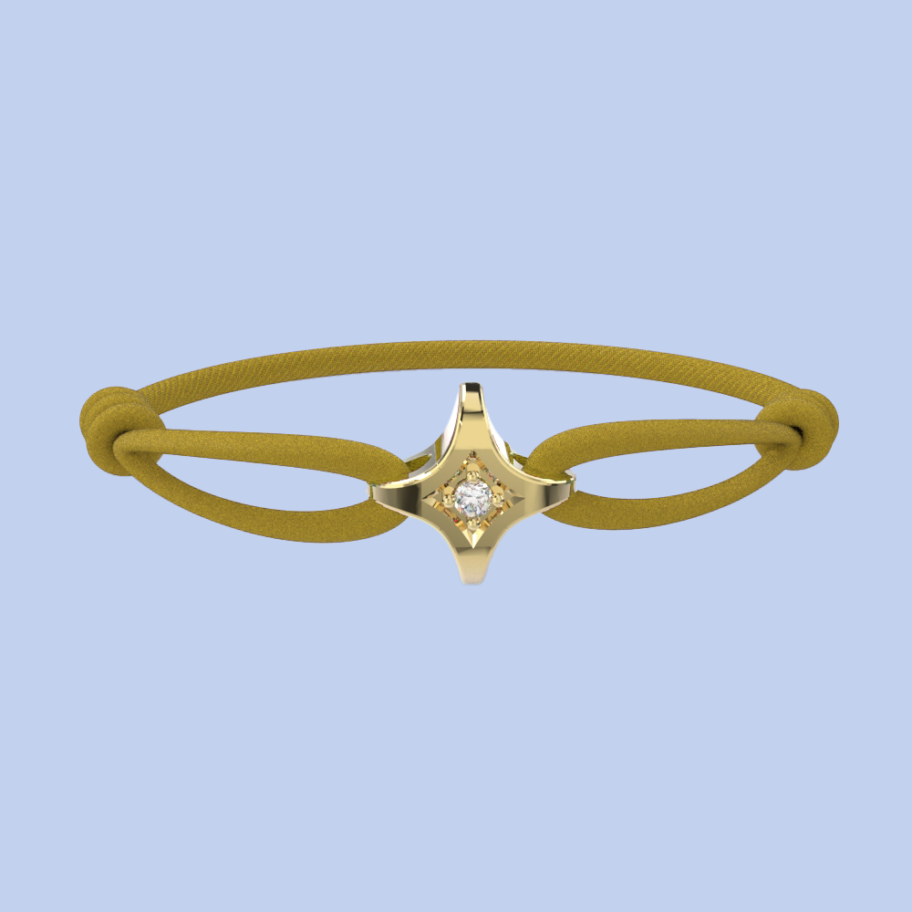 Star diamond bracelet