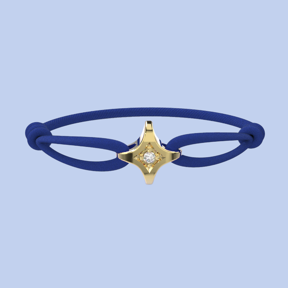 Star diamond bracelet