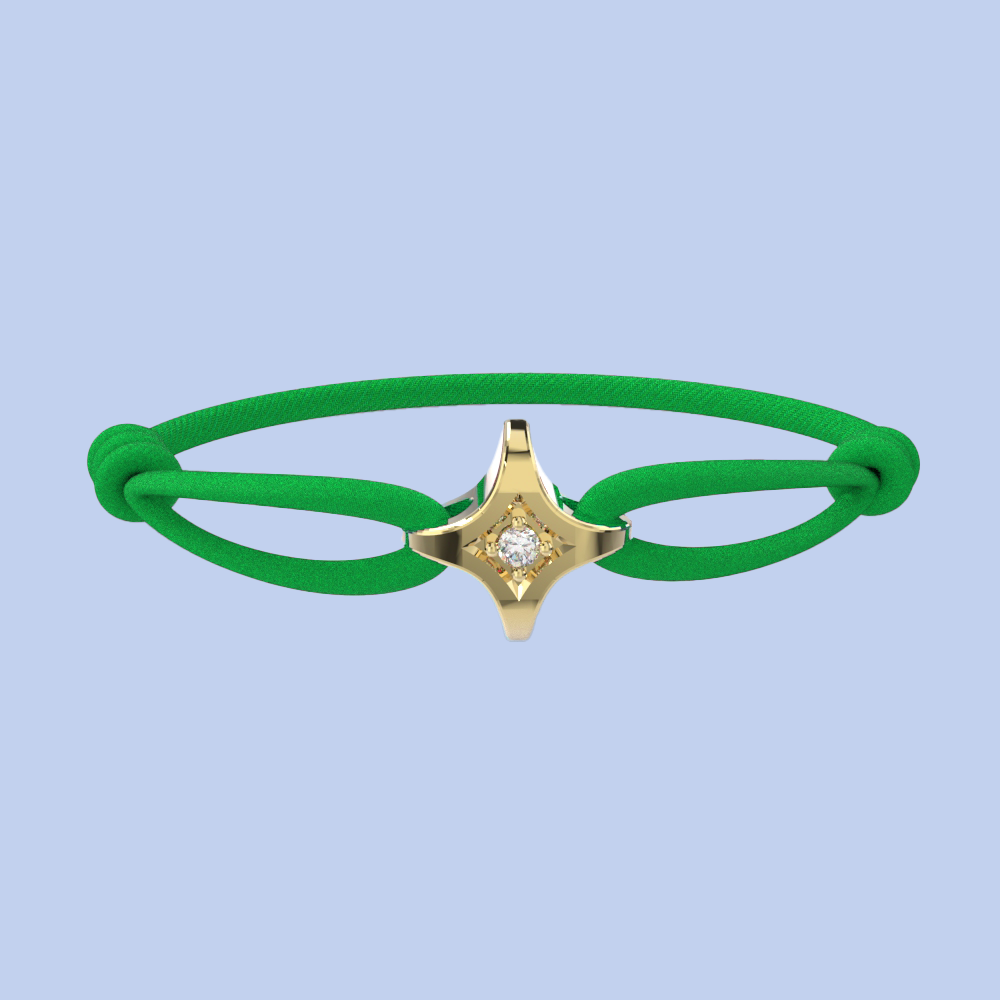 Star diamond bracelet