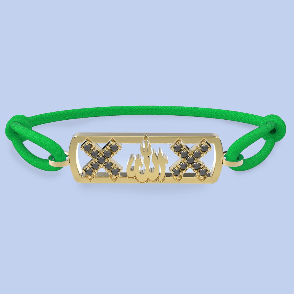 &quot;Pulsera de Allah de diamante negro de Ámsterdam&quot;