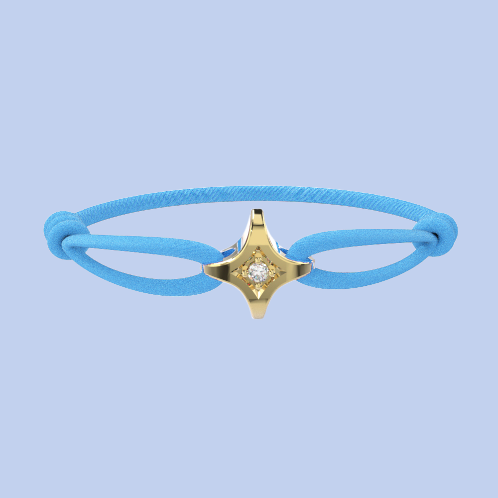 Star diamond bracelet