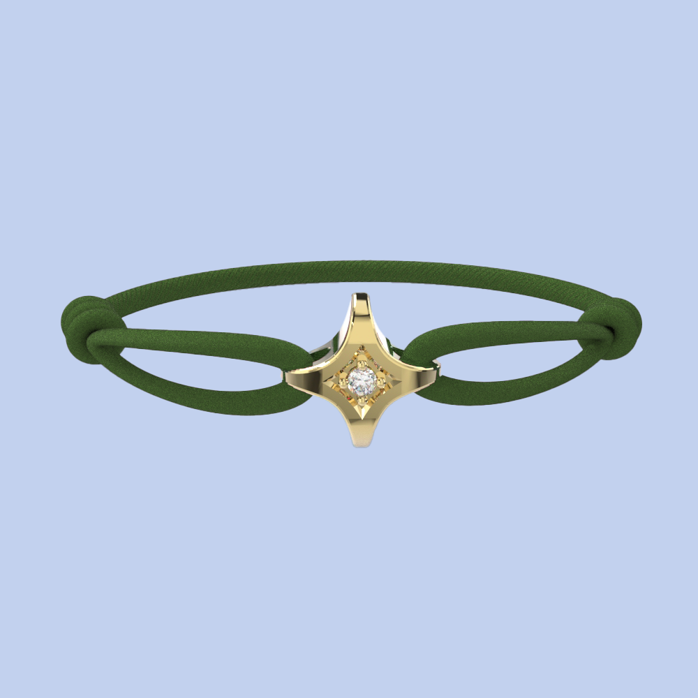 Star diamond bracelet