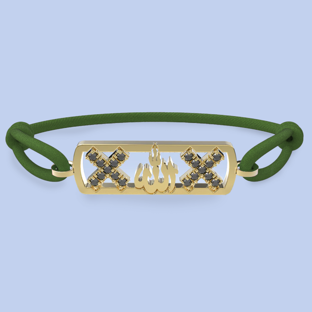 &quot;Pulsera de Allah de diamante negro de Ámsterdam&quot;