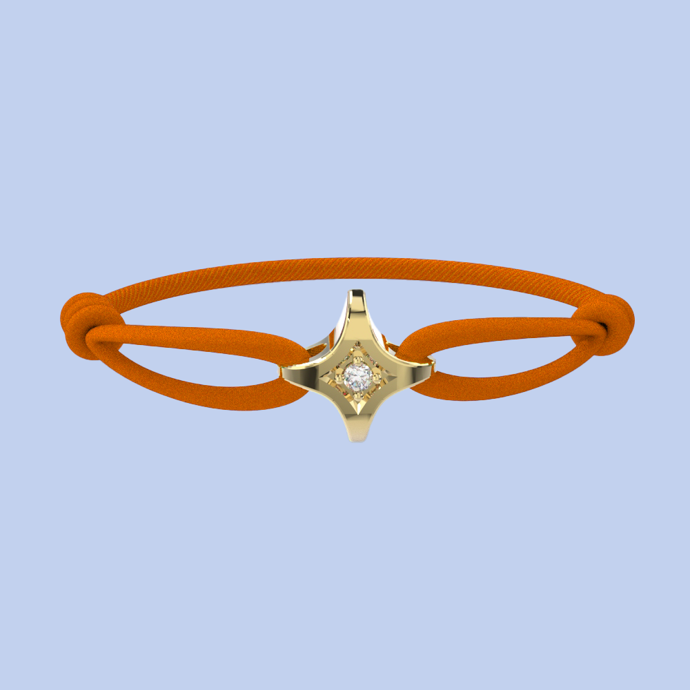 Star diamond bracelet