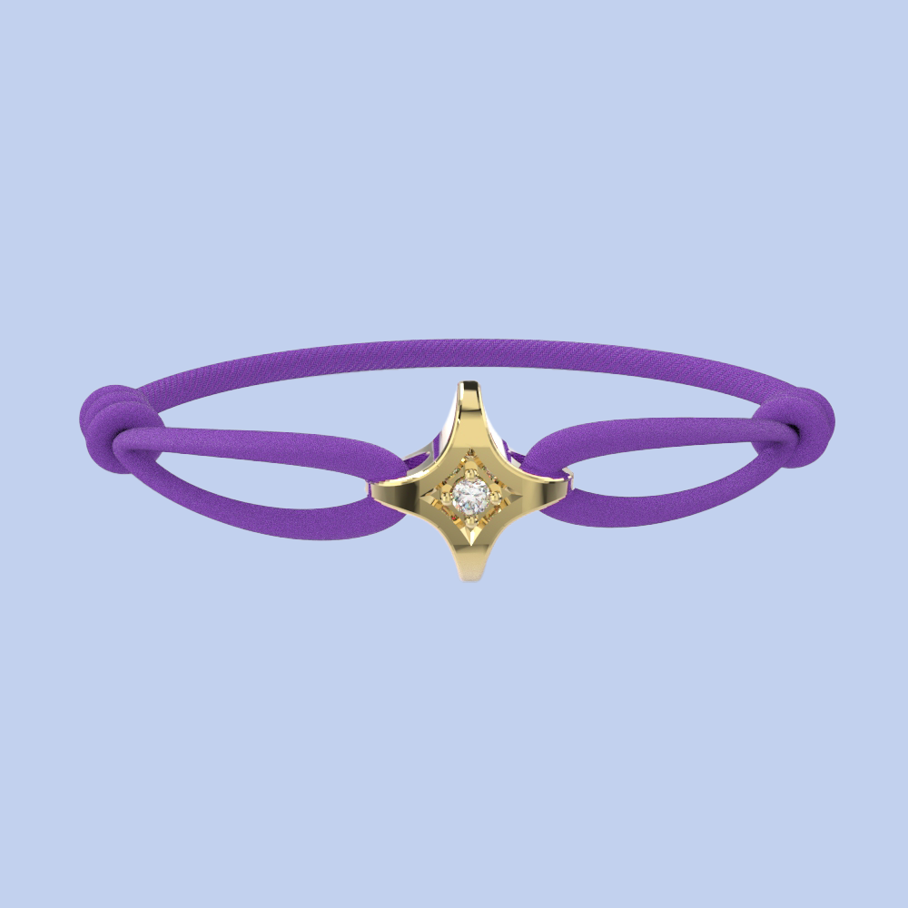 Star diamond bracelet