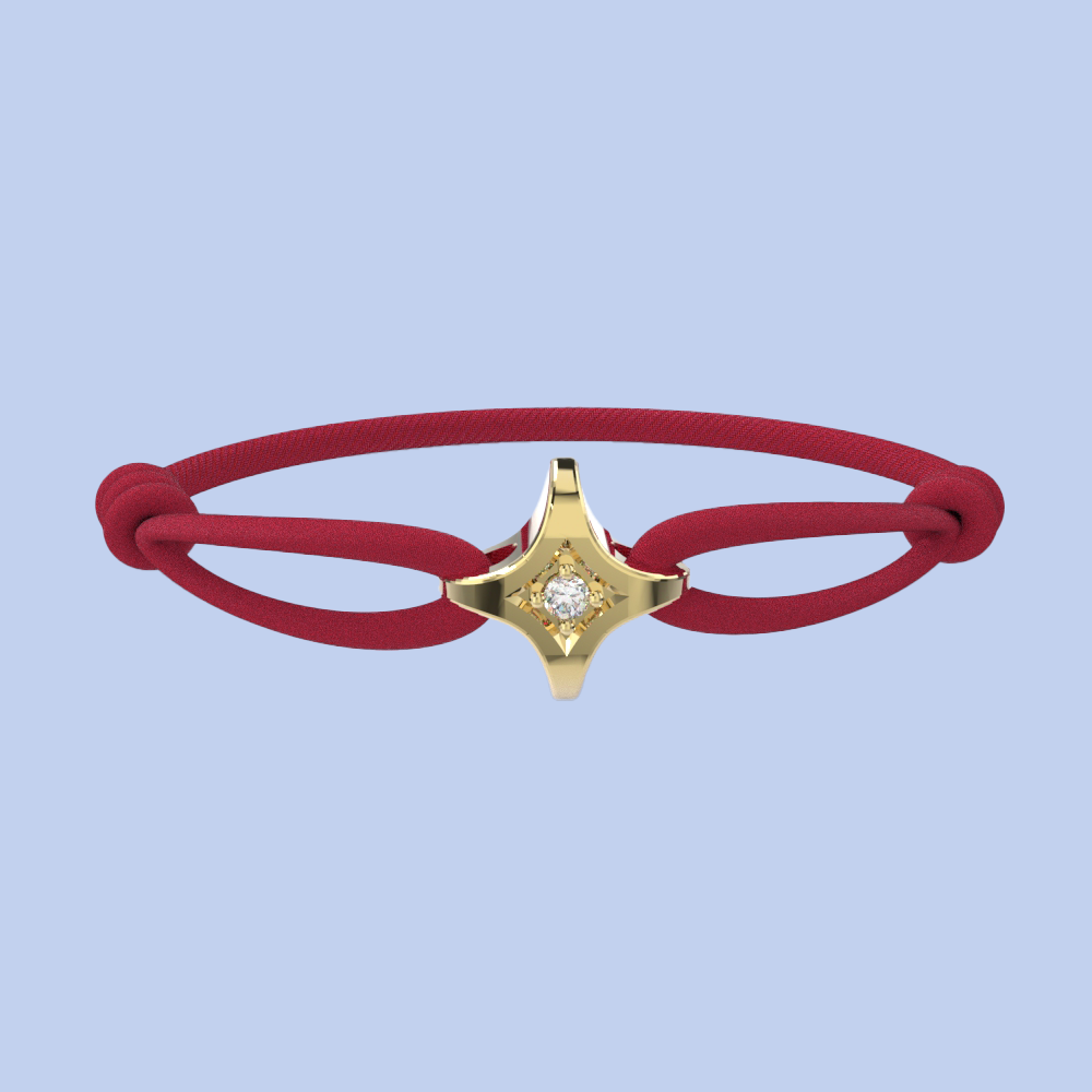 Star diamond bracelet
