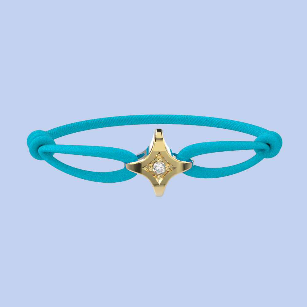 Star diamond bracelet