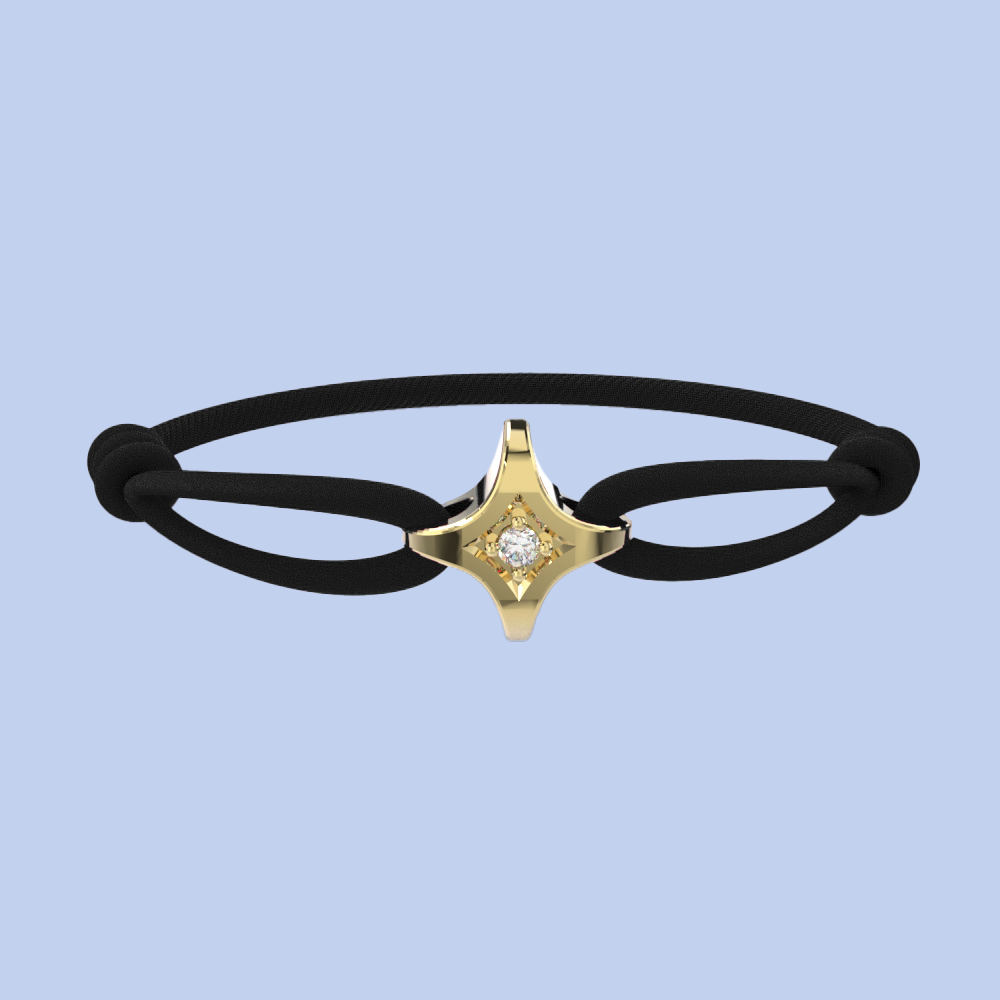 Star diamond bracelet