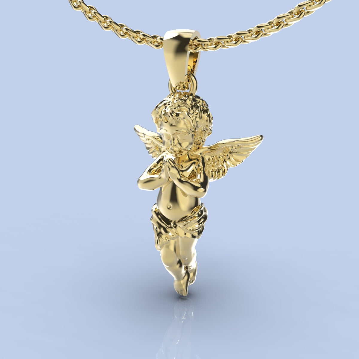 Baby angel pendant