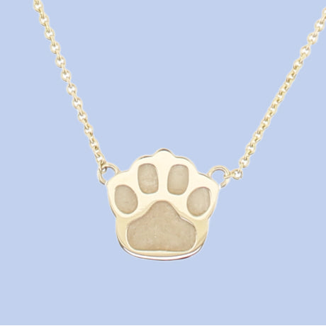 Doggie paw necklace