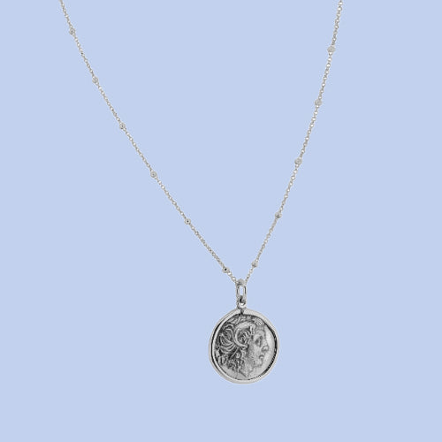 Roman coin necklace