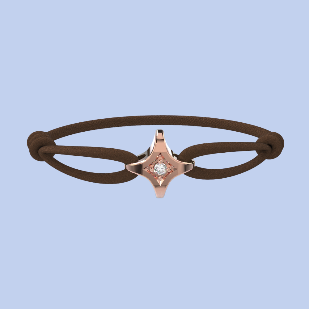 Star diamond bracelet