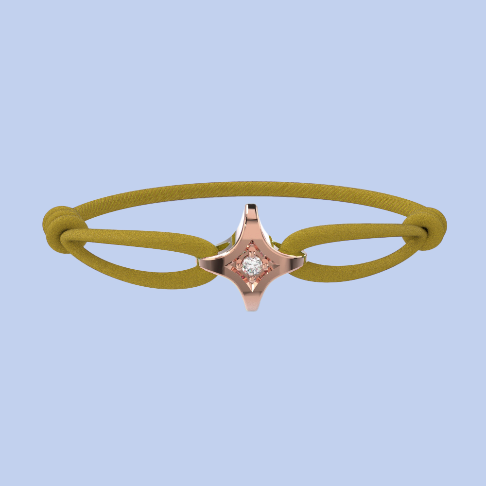 Star diamond bracelet