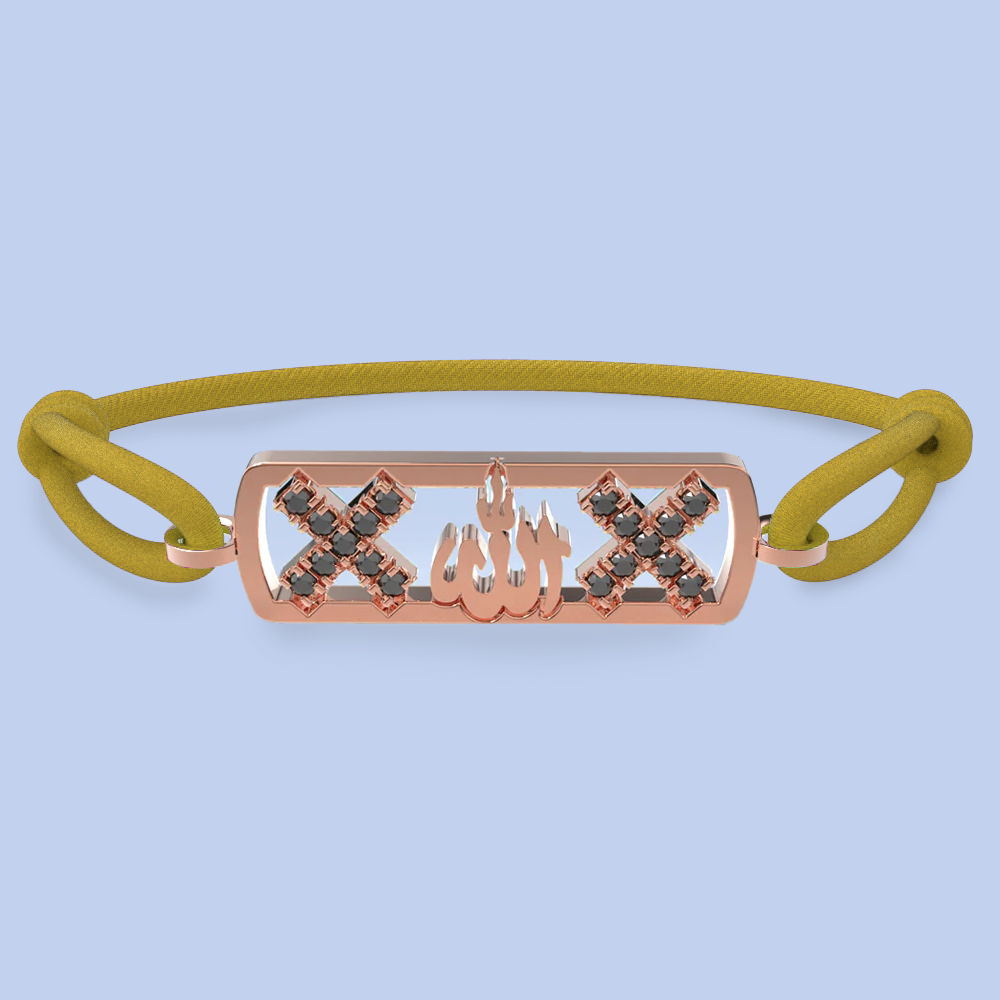 &quot;Pulsera de Allah de diamante negro de Ámsterdam&quot;