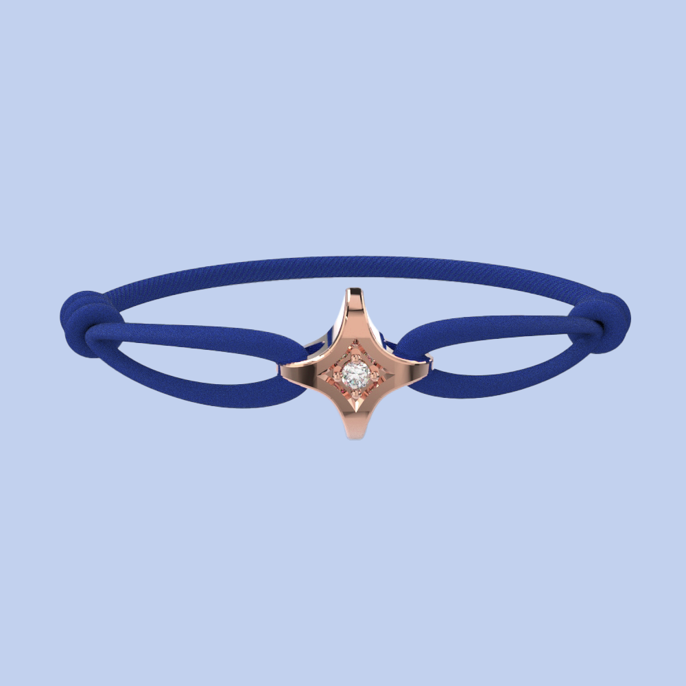 Star diamond bracelet