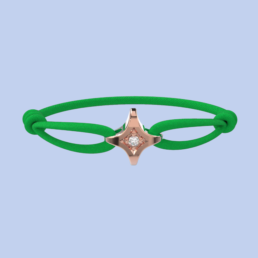 Star diamond bracelet