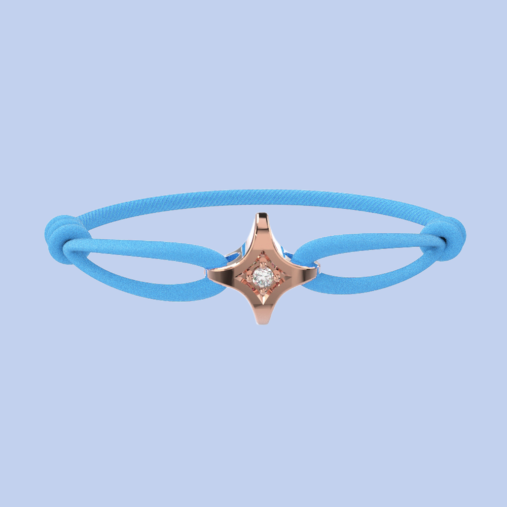 Star diamond bracelet