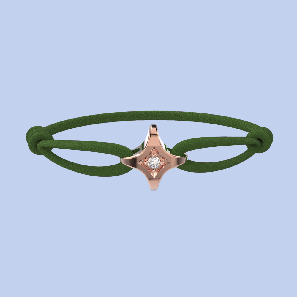 Star diamond bracelet