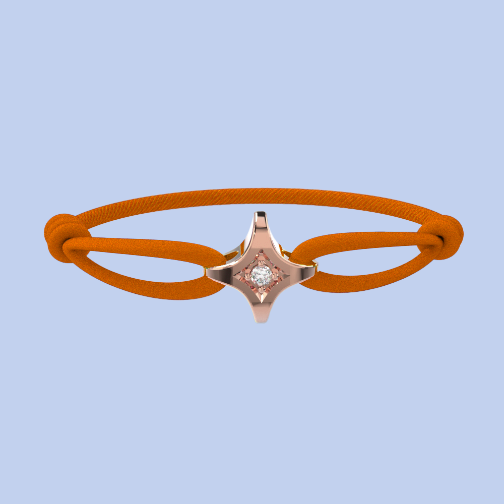Star diamond bracelet